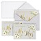 48 Pack New Mr and Mrs Wedding Thank You Cards with Striped Decorative Envelopes (4x6 In)